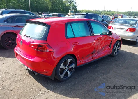 2017 Volkswagen Gti Sport/Se/Autobahn from USA, damaged, VIN 3VW547AU1HM053123
